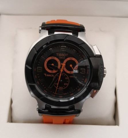 Rel gio Tissot Moto GP Laranja Acess rios Jardim Mutinga S o