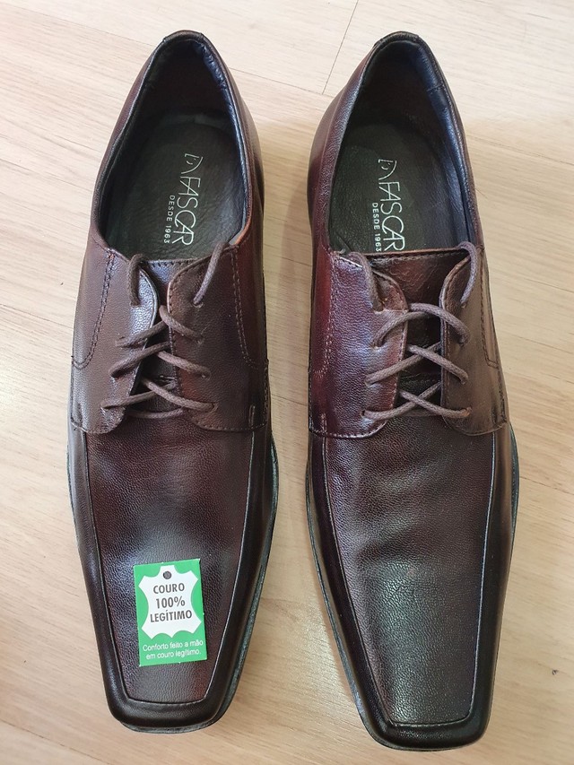 Sapato ? social Fascar couro legítimo sem uso. - Roupas e calçados - Setor  Industrial (Taguatinga), Brasília 1013525115 | OLX