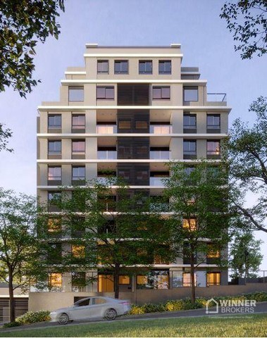Cobertura Penthouse com 3 dormitórios à venda, 145 m² por R$ 1.249.241 - Boa Vista - Curit - Foto 3