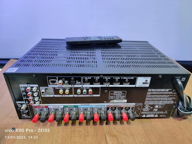 Receiver Denon Avr-e400 Com Controle Funcionando 100%!! - Foto 5