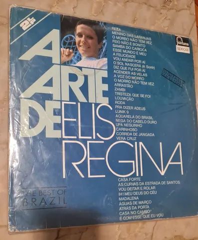 Disco LP Vinil Duplo A Arte de Elis Regina