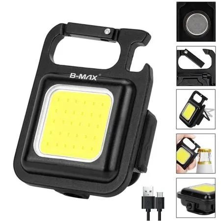(NOVO) Lanterna de Led Multifuncional B-Max BM-8517 - Foto 3