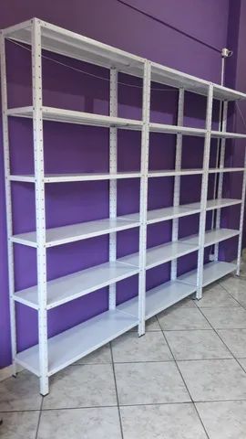 Prateleiras de Aço novas >> Estante simples