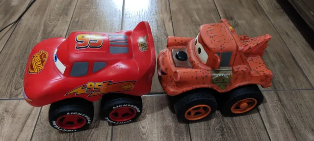 Fofomóvel Relâmpago Mcqueen Carros Brinquedo Corrida Disney