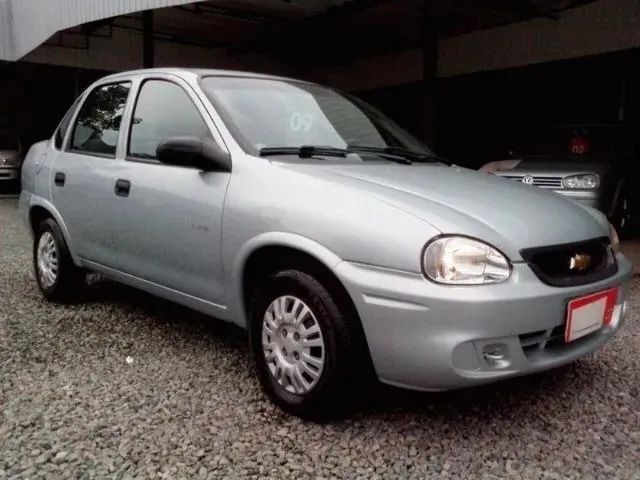 GM - Chevrolet Corsa Sedan Classic Life 1.0 Prata 2009 - Campo Grande