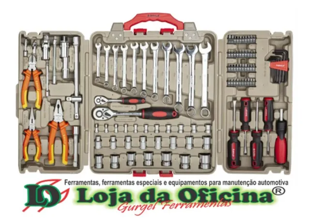 Jogo de ferramentas com 110 pcs - Mayle