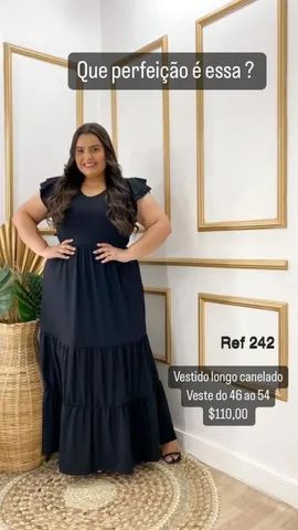 Vestido longo GG