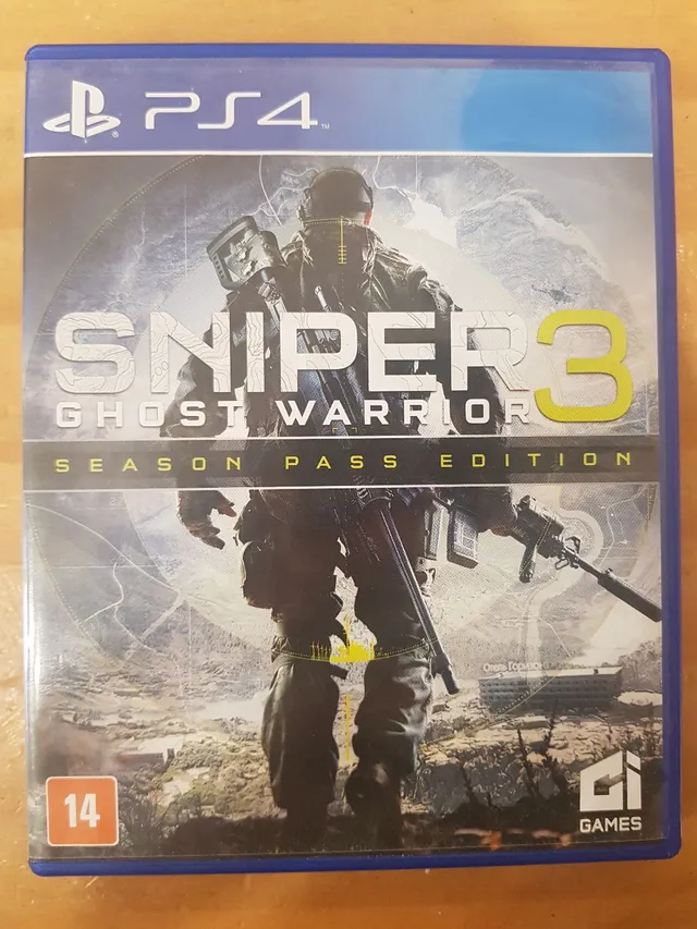 Jogo Sniper Ghost Warrior- Xbox 360 - LOJA CYBER Z - Loja Cyber Z