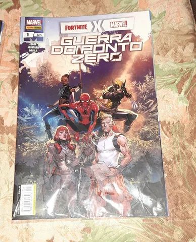 Livro Fortnite X Marvel: A Guerra Do Ponto Zero