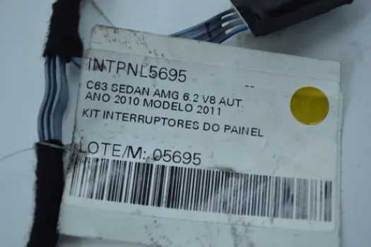 Chicote Porta Mercedes C63 A2045409633/002 Com Interruptor - Foto 5