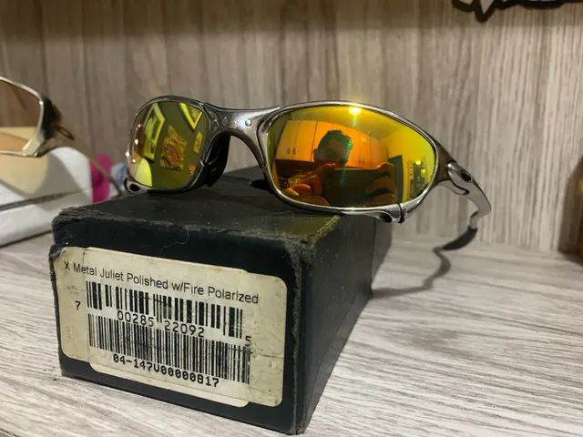 OAKLEY Juliet polished fire polarized 現品販売 bharatbasket.com