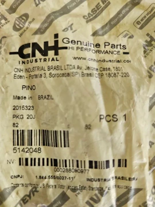 Trator New holand case pino cilindro direção novo original - Foto 5