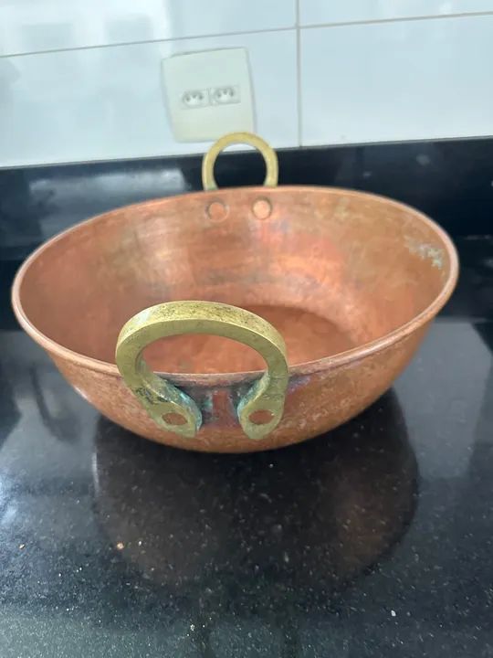 Tacho de cobre legítimo!