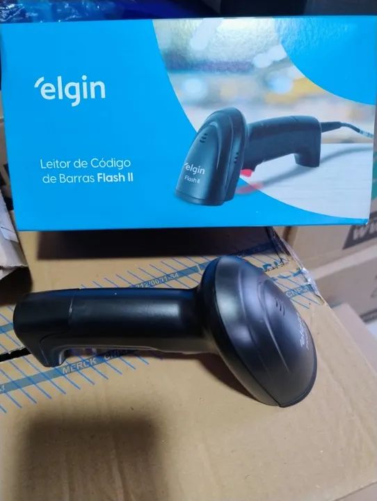Leitor  de código de barras flash II elgin      unid