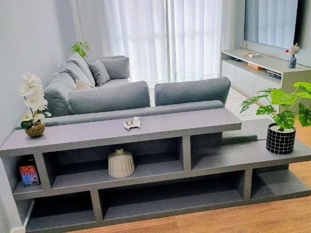aparador para sofá sob medida de acordo como seu projeto e cor desejada em até 12 X - Foto 4