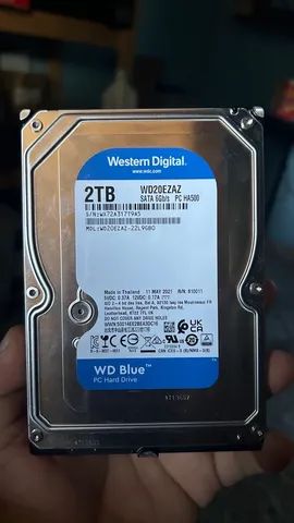 Hd 2tb wd semi novo 