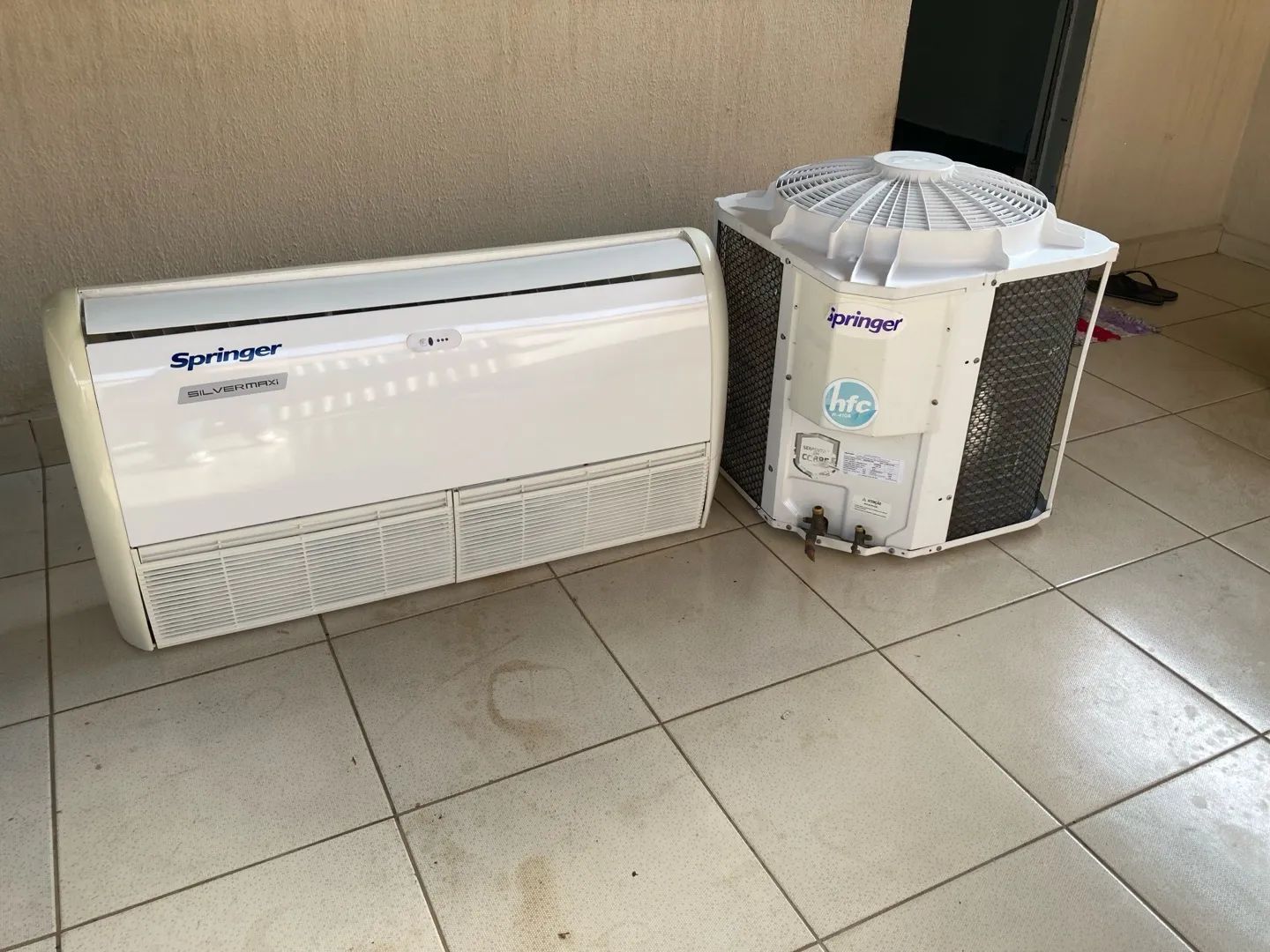 Ar condicionado piso teto