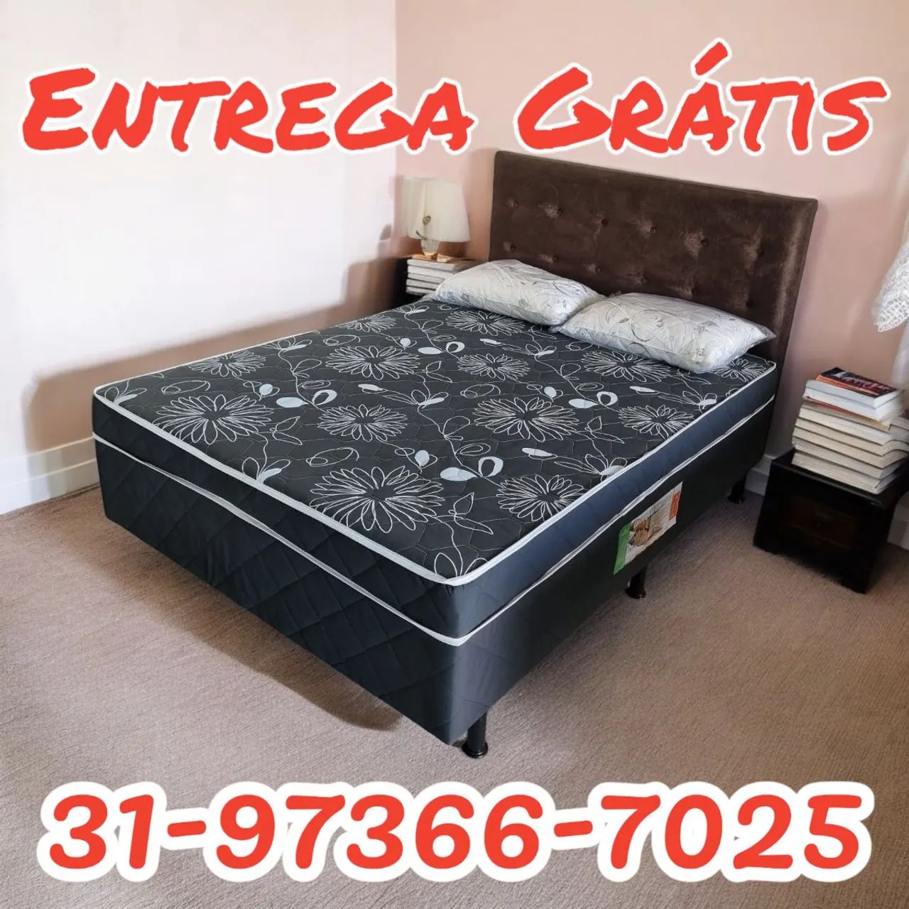 CAMA BOX MOLAS / NOVAS / SUPER OFERTA 