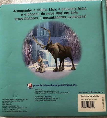 Livro Frozen- Sonhos e Magia na Neve- Phoenix - Foto 6