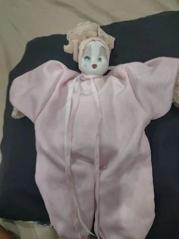 Duas Bonecas antiga porcelana - Foto 5