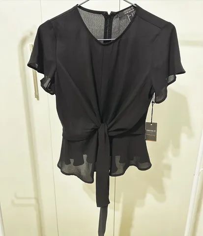 Blusa Forever21 preta NOVA