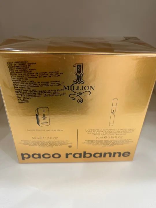 Perfume 1 Million edt 50ml + 10ml paco rabanne - Foto 2