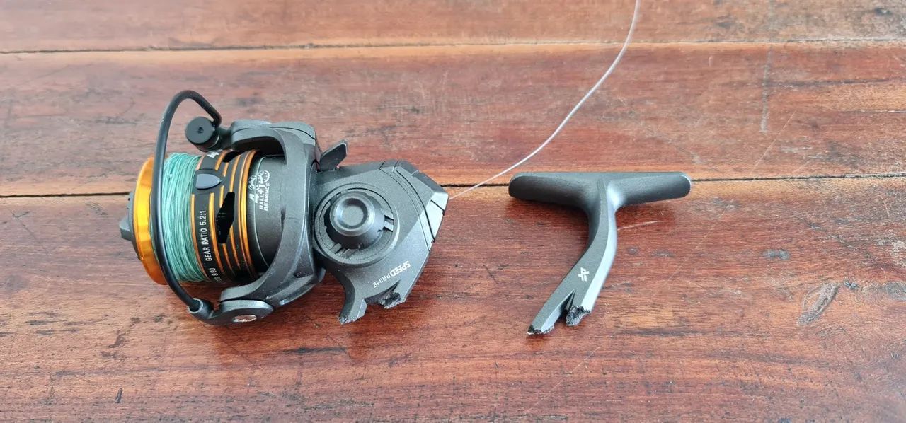 Peças Molinete Albatroz Speed Prime 800 Ultra Light - Foto 3