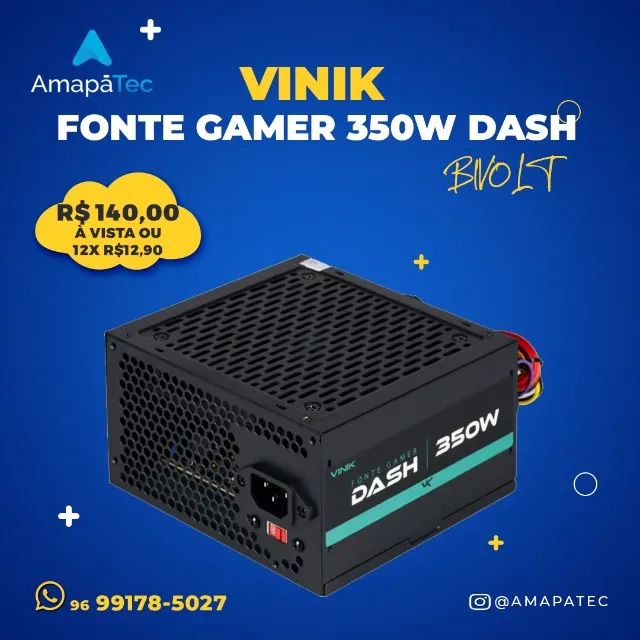 Fonte Gamer Dash 350W