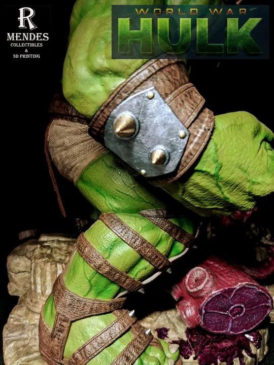 Hulk Gladiador - Estatua em resina Sideshow Ironstudios - Foto 5