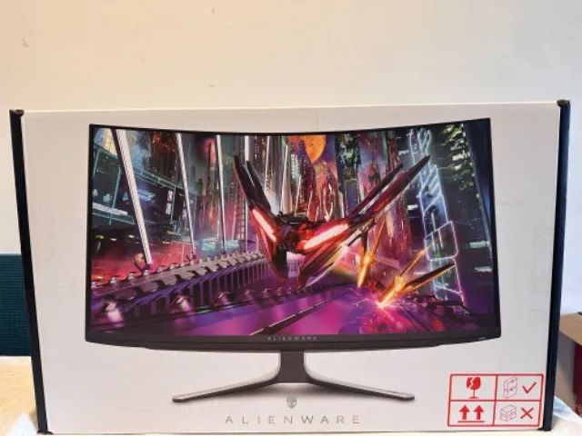Monitor Gamer Alienware Curvo 32 OLED novo, lacrado, com nota fiscal