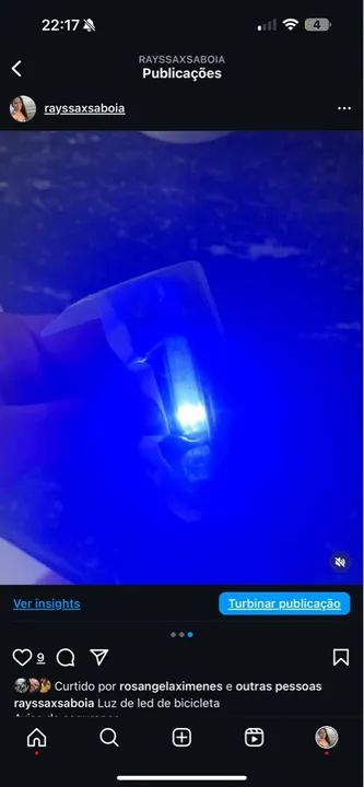 Luz de led de bicicleta - Foto 2