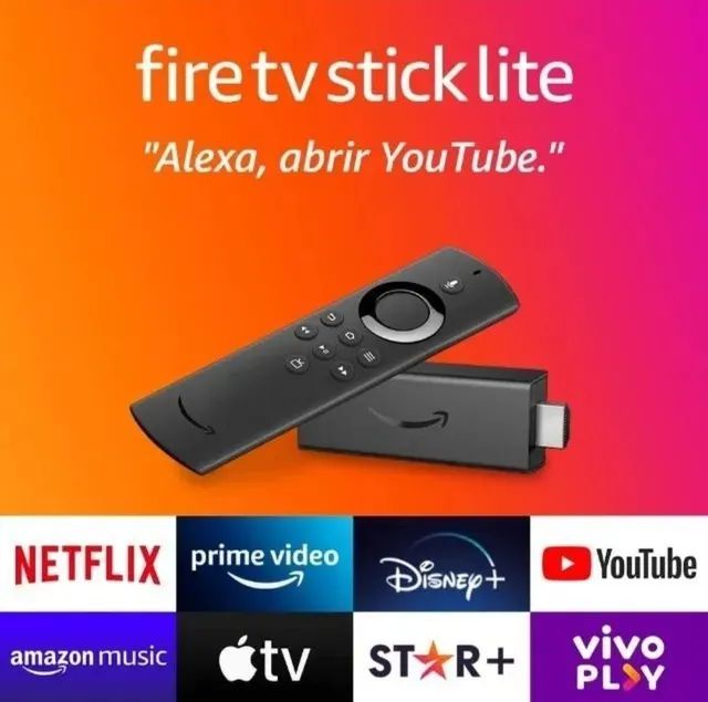 Fire Stick Lite Amazon - Novo Lacrado  - Foto 4