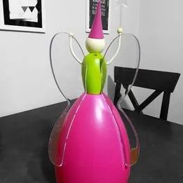 Luminária de Teto Infantil de Fada Pink - Foto 3