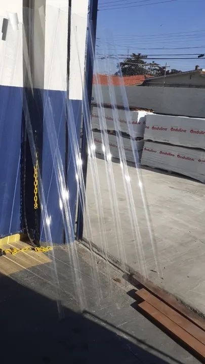 Telha de Policarbonato Transparente Perfil 177 - 2,44 x 1,10m
