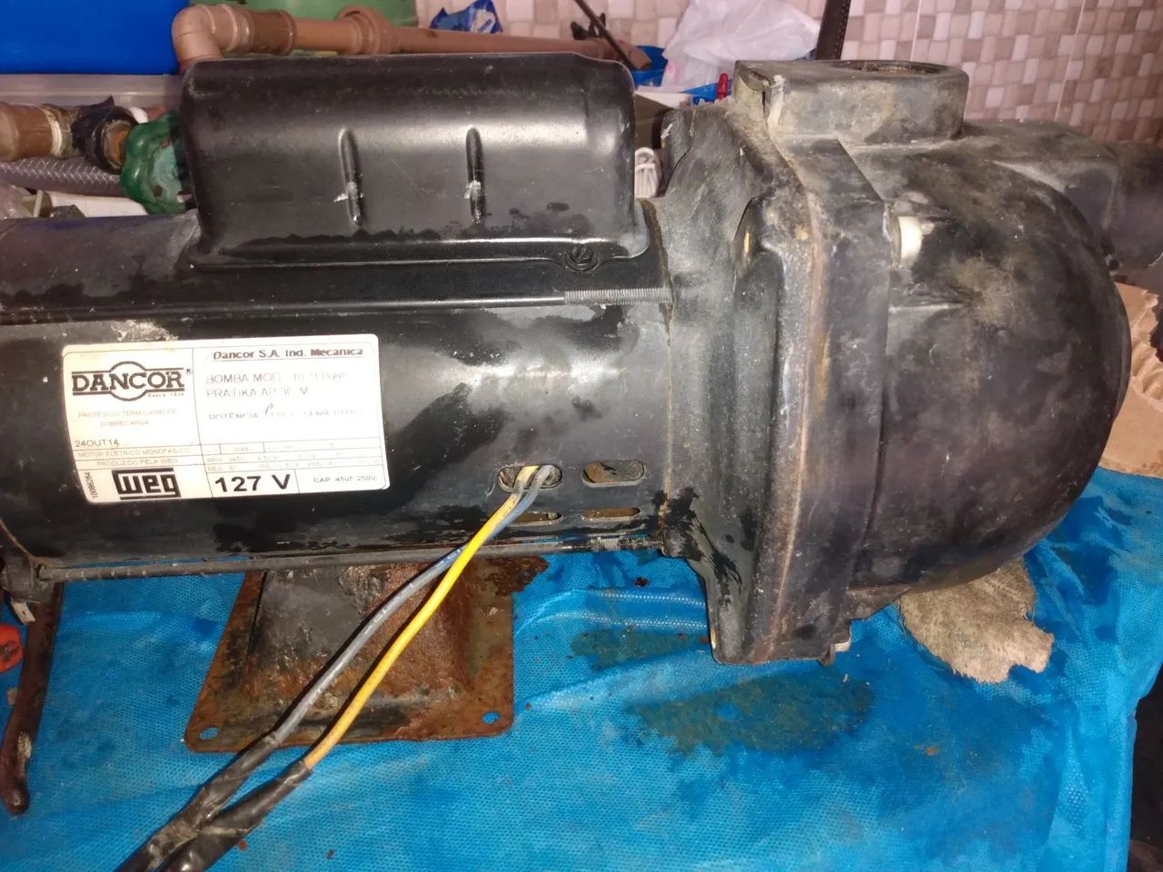 Bomba d'água autoaspirante