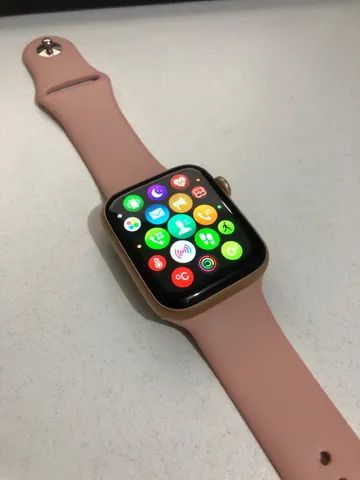 Relógio Smart Watch Iwo W27 Rose Gold