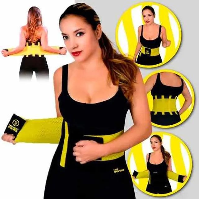 Cinta Faixa Neoprene Abdominal Auxiliar Redução De Medidas - Foto 3