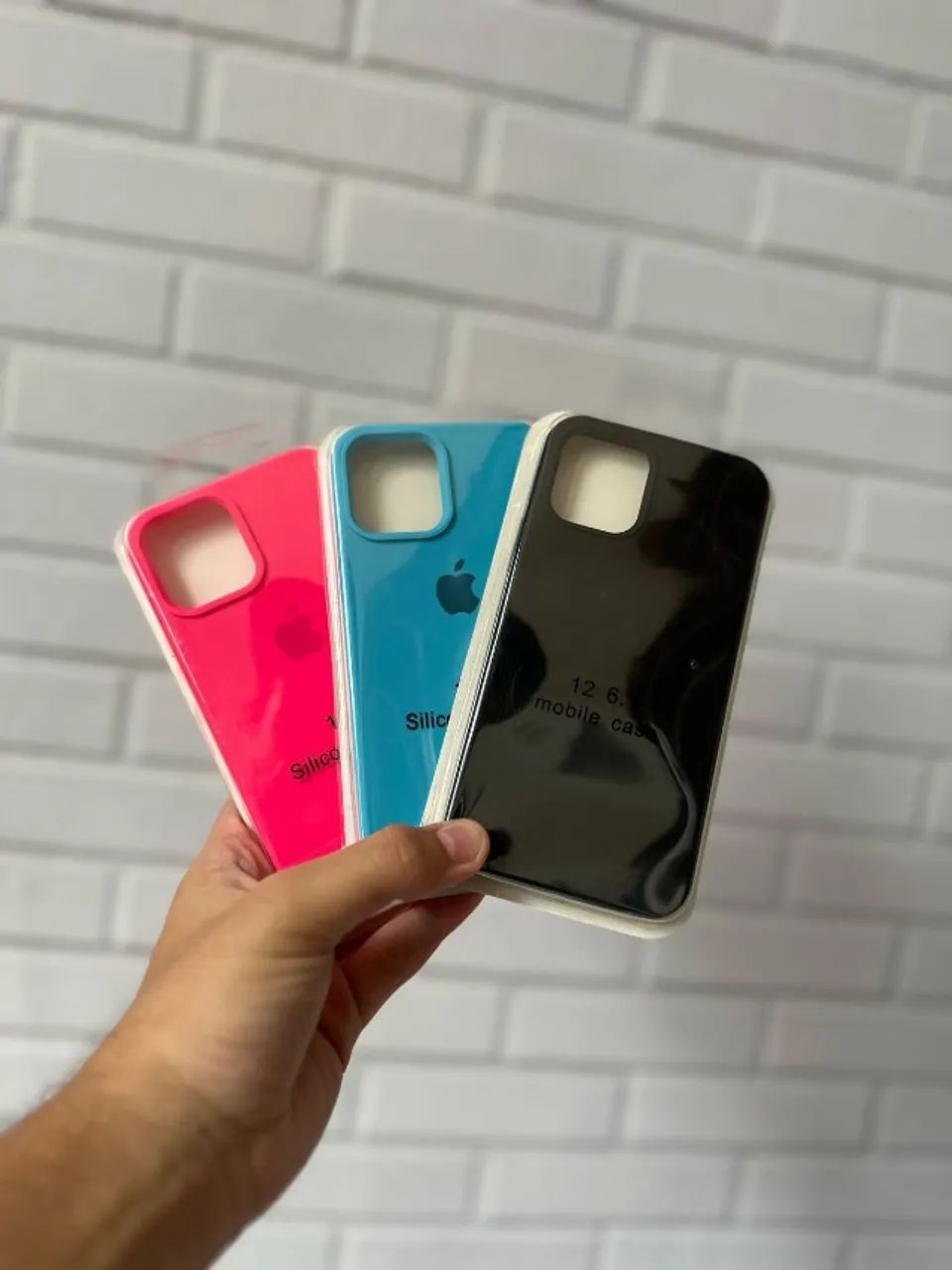Capinhas Silicone para iPhone 12 e 12 Pro (Fazemos entregas!) - Foto 2