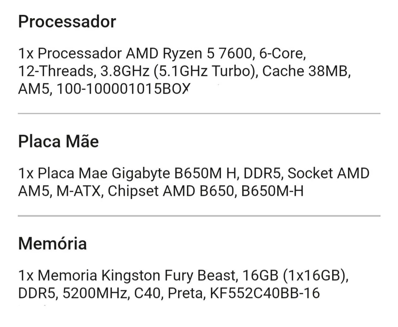 Pc Gamer - RGB - Preto - Foto 6