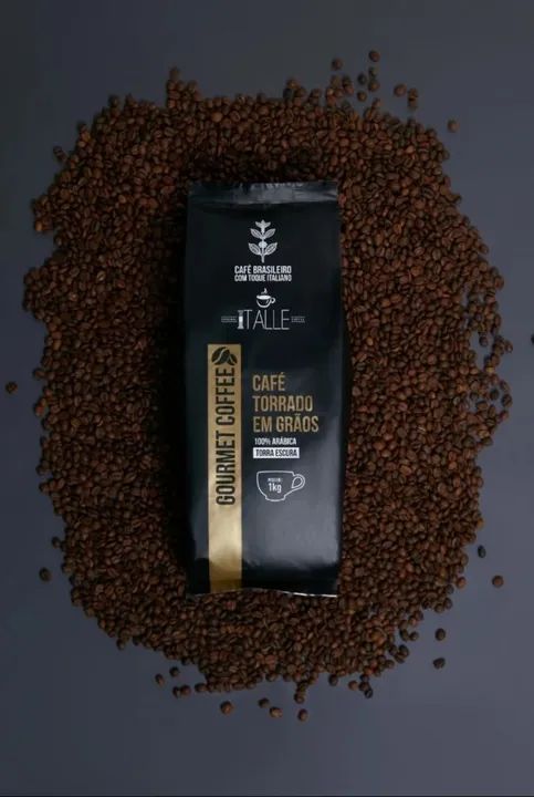 Café Gourmet em Grãos 1kg - Torra Média 