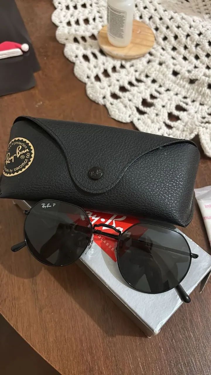 Óculos de Sol Polarizado Ray-Ban Hexagonal Flat Lenses