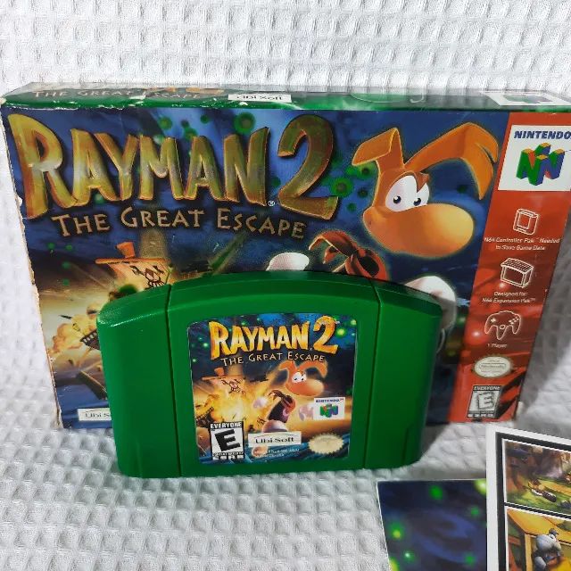 JOGO N64 RAYMAN 2 CIB - Foto 4