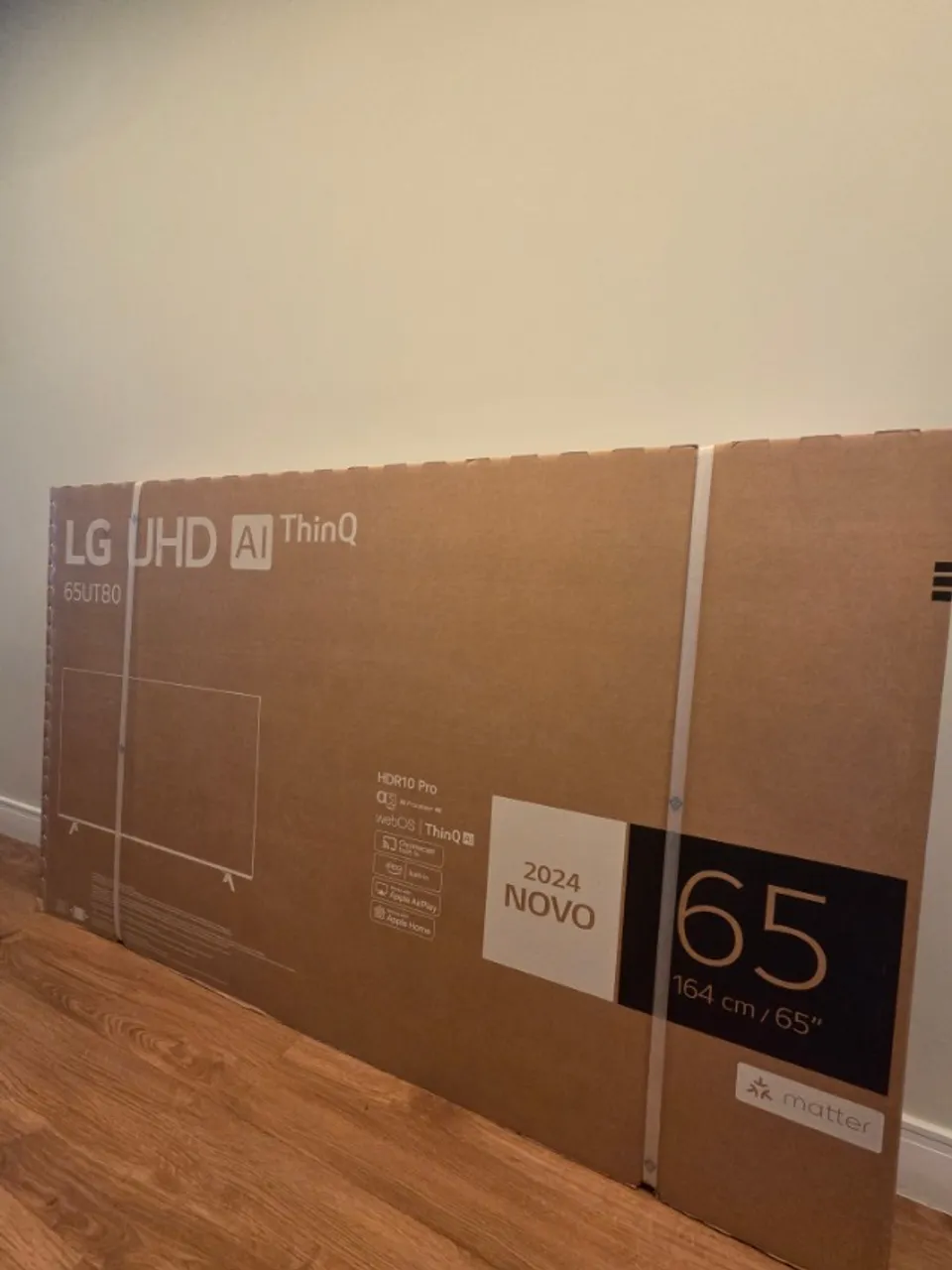 Smart TV 65 Polegadas LG 4k, Nova e Lacrada, Garantia e Nota Fiscal