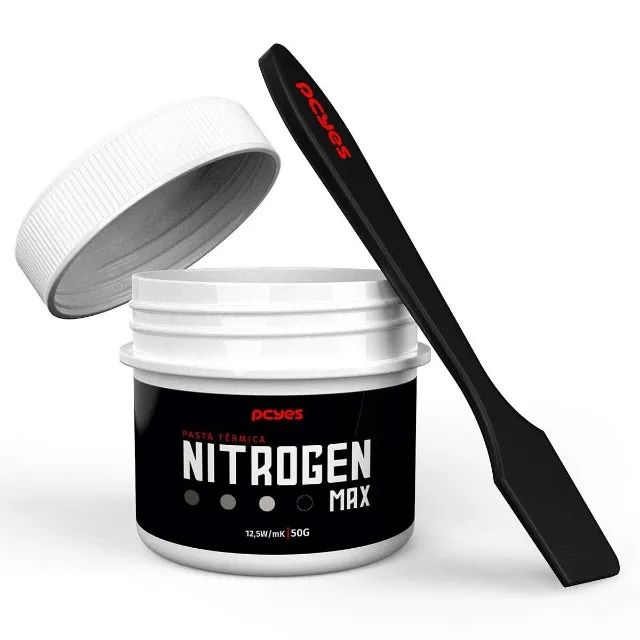 Pasta Termica Pcyes Nitrogen Max 50g - 12,5w/mk - Pcynm50125 - Foto 5
