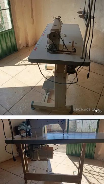 Maquinas de costura!!! Reta Industrial e Overlok Industrial