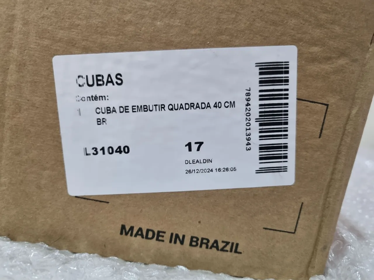 Cuba de embutirSlin Deca