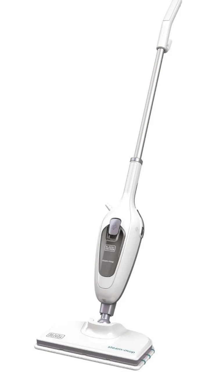 Black Decker Vaporizador SteamMop 7 em 1, Vaporizador de Limpeza Vertical
