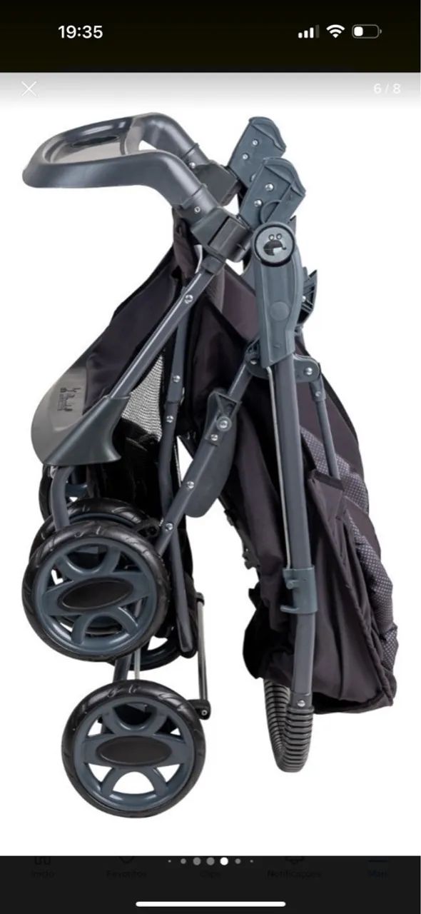 Carrinho de Bebê Confortável e Seguro - Foto 5