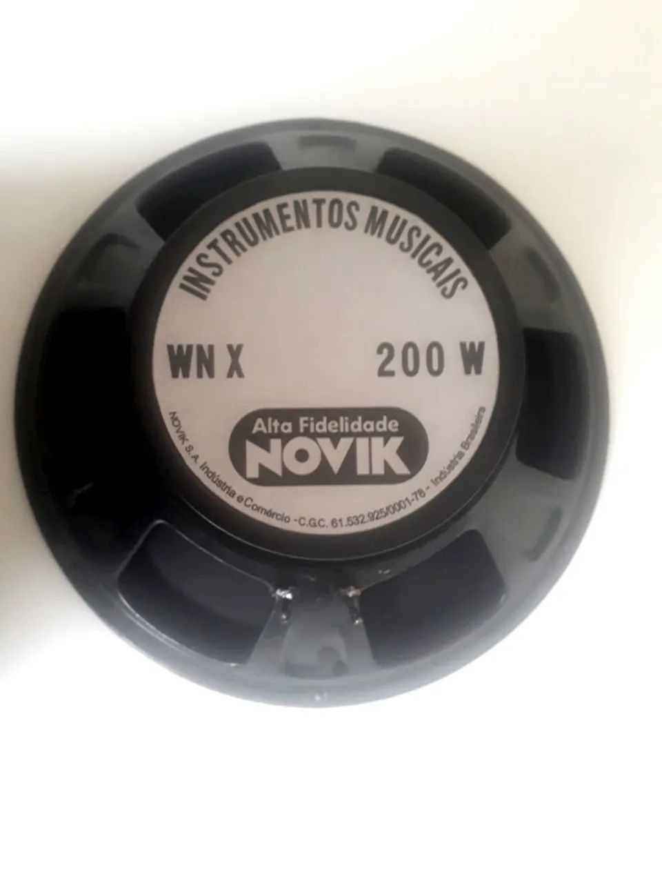 Pair of Novik Speakers, Heavy, 12", 200 Watts Each - Used64595546937602121
