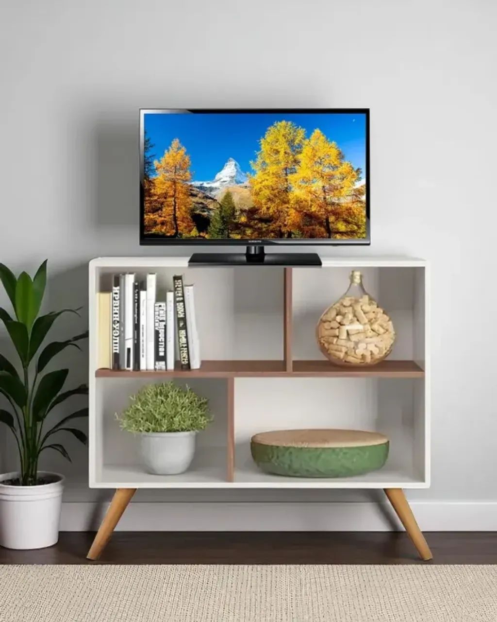 Perfeito Rack Demadero Novo e Ideal para sua sala de estar